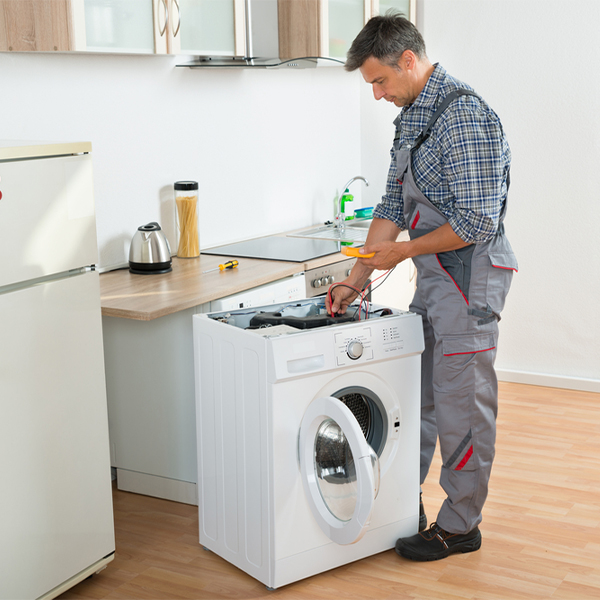 can you walk me through the steps of troubleshooting my washer issue in Davey NE